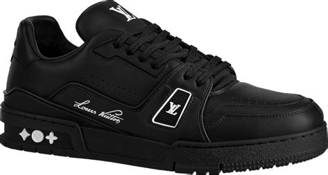 all black lv shoes.